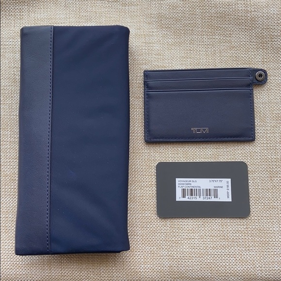 Tumi RFID Voyageur Flap Continental Wallet (NWT) - Picture 2 of 11